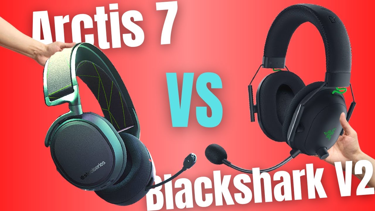 SteelSeries Arctis 7+ vs. Razer BlackShark V2 Pro: Qual é o Melhor Headset para Você?